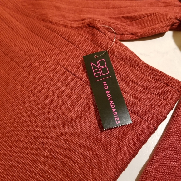 NWT No Boundaries Ribbed Sweater - Picture 6 of 7